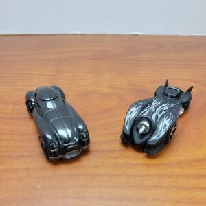 Hot Wheels Batman 1996 Dark Rider and 2004‎ Hardnoze Batmobile